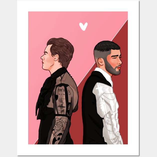 met zarry Wall Art by ohnoballoons